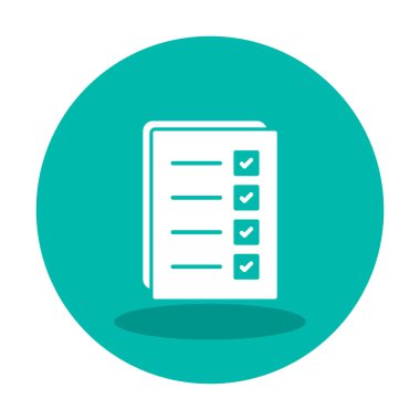 Kontrol listesi vektör illüstrasyonu