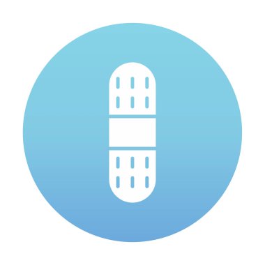 Basit Bandaj Plaster düz biçim simgesi