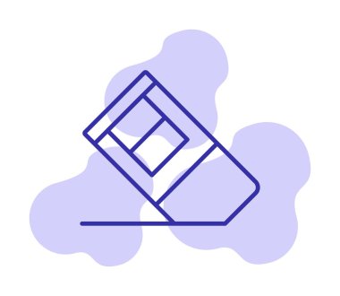 Lastik ağ simgesi vektör illüstrasyonu