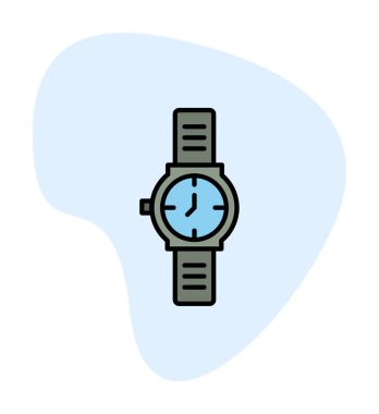 Kol saati. Web simgesi basit tasarım