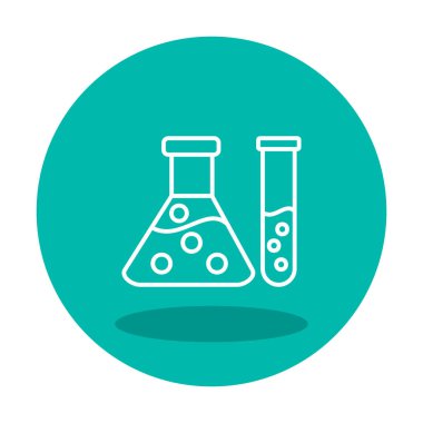 Şişesi web simgesi, vektör çizim