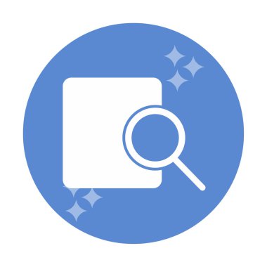 Büyütücü Cam Hat Simgesi