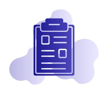 İşaretleme simgesine sahip pano, tasarım taslağı