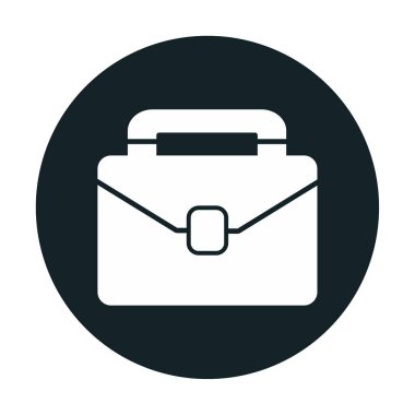 evrak çantası web basit simge illüstrasyonu