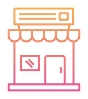 Basit simge vektör illüstrasyonunu sakla