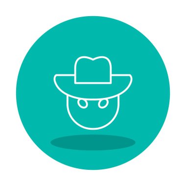 Casus simgesinin vektör illüstrasyonu