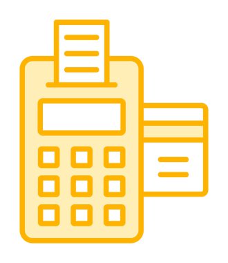 Vektör olarak EDC simgesi. logotype