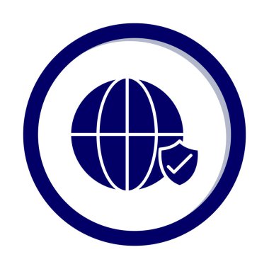 İnternet simgesi vektör illüstrasyonu