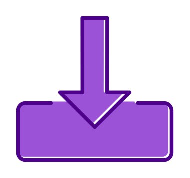  Simge indir, vektör illüstrasyonu basit tasarım