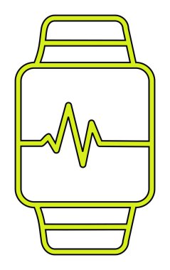 watch simge vektör çizim 