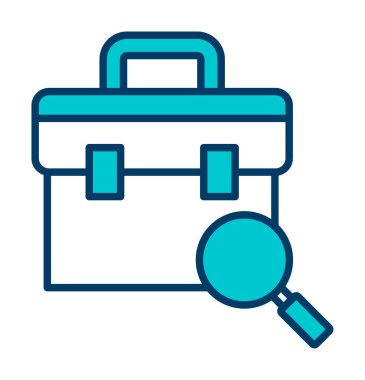 Görev simgesi vektör illüstrasyonu