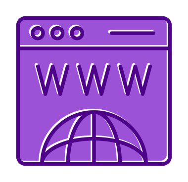 Web tasarım işareti, vektör illüstrasyonu