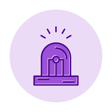 Siren icon vector illustration
