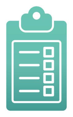 Pano simgesi, vektör illüstrasyonu basit tasarım