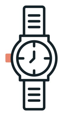 Kol saati. Web simgesi basit tasarım