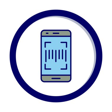  Tarayıcı simgesi resimli akıllı telefon  