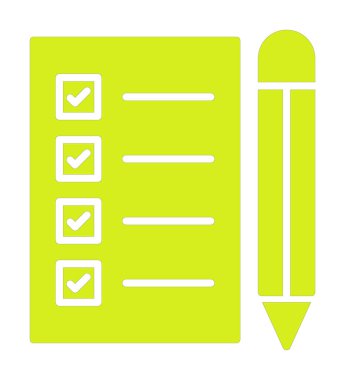 Not Defteri Yazma Web simgesi vektör çizimi