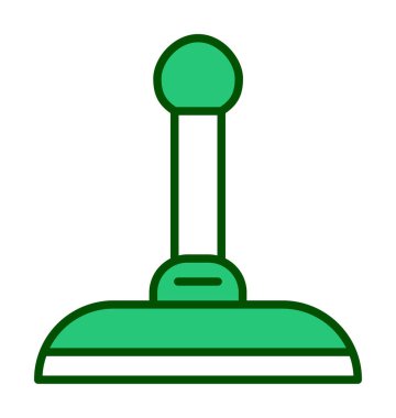 Lastik Damga Web simgesi vektör illüstrasyonu