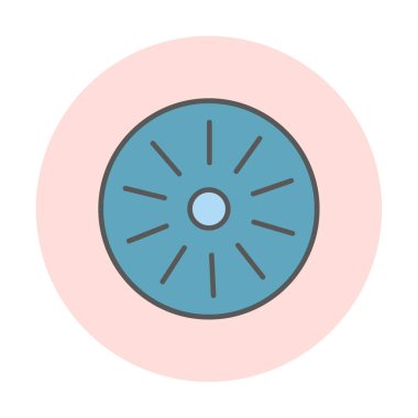 Modern simgenin vektör illüstrasyonu                  