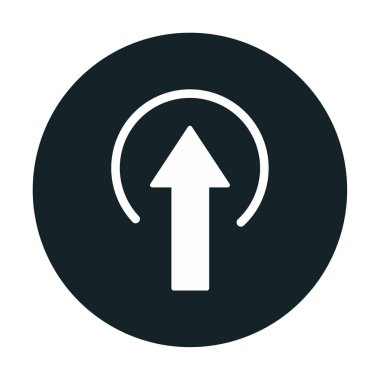 Simge işareti vektör çizim upload