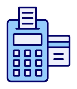 Vektör olarak EDC simgesi. logotype