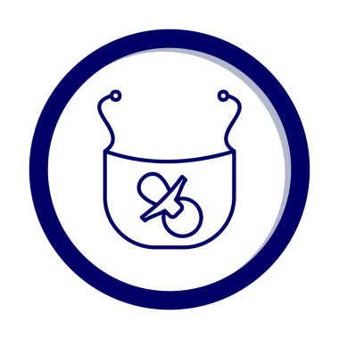 Bib simge vektör çizim