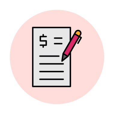 İçerik Oluşturucu ikon vektör çizimi