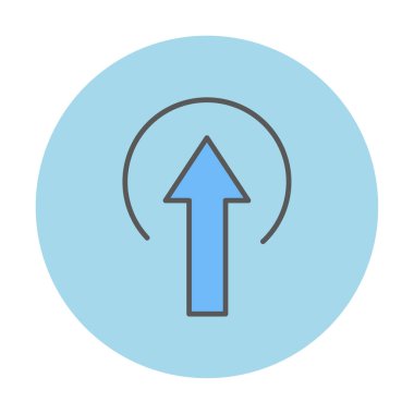 Simge işareti vektör çizim upload