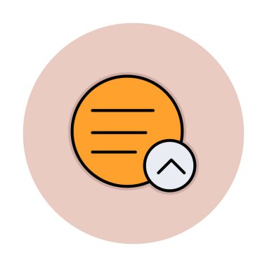 Simge işareti vektör çizim upload