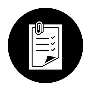 Notes web icon, vector illustration