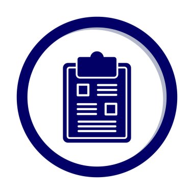 Pano simgesi, vektör illüstrasyonu basit tasarım