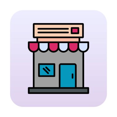 Basit simge vektör illüstrasyonunu sakla