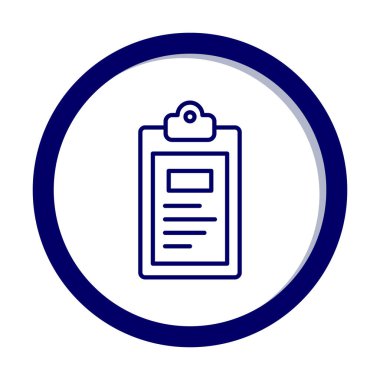 Pano simgesi, vektör illüstrasyonu basit tasarım