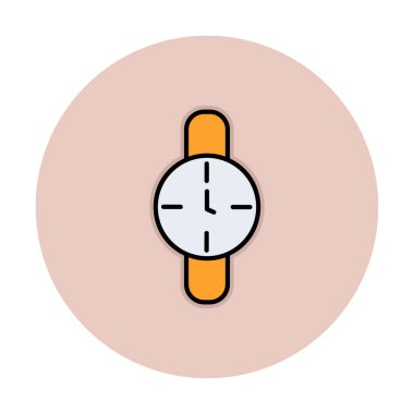 Saat, zamanlayıcı simgesi vektör çizimi 