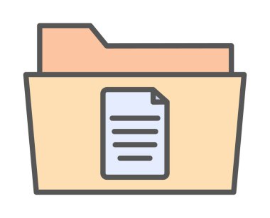 dizin vektör simgesi, web illüstrasyonu