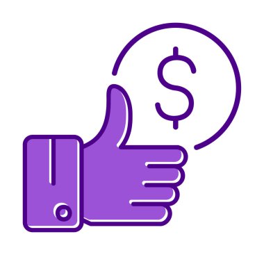 Basit En İyi Fiyat simgesi, vektör illüstrasyonu