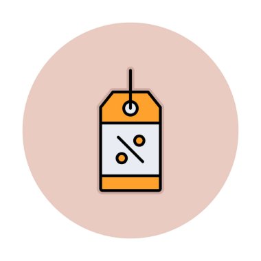 Beyaz arkaplanda flash satış ana hatları simgesi