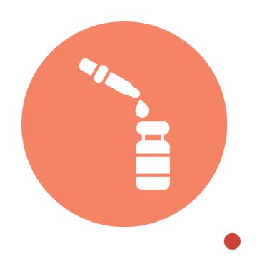 Bırakıcı simgesi vektör illüstrasyon grafik tasarımı