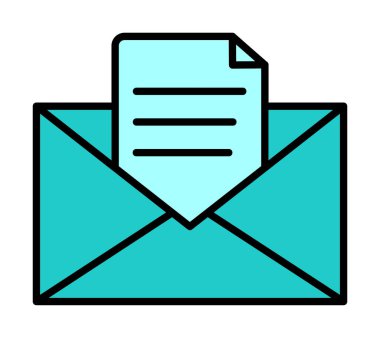 Harf simgesi vektör illüstrasyonu