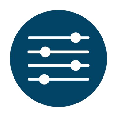 Ayar web simge vektör çizim