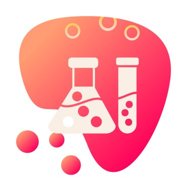 Şişesi web simgesi, vektör çizim