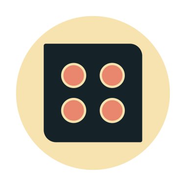 Menü web simgesi, vektör çizim