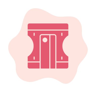 Kalem kalemtıraş simge vektör çizim