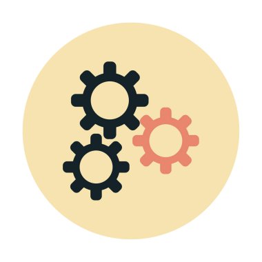 Ayar web simge vektör çizim