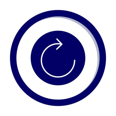 Web simgesi vektör illüstrasyonunu tazele                      