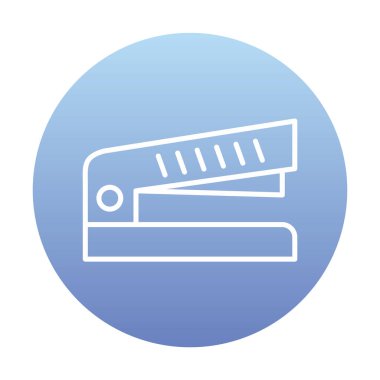 Modern zımba simgesinin vektör illüstrasyonu              