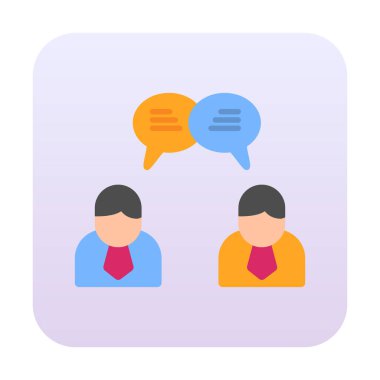 Kullanıcılar iletişim konsepti vektör illüstrasyonunu sohbet