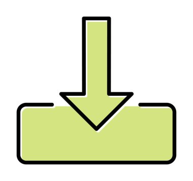  Simge indir, vektör illüstrasyonu basit tasarım