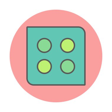 Menü web simgesi, vektör çizim