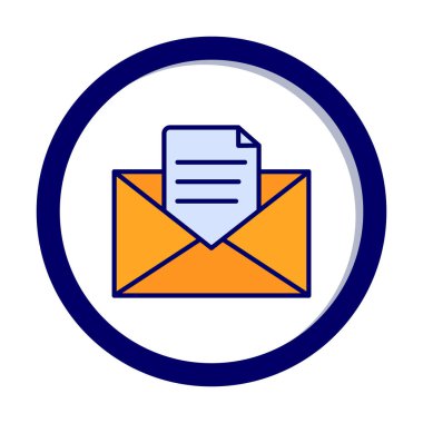 Harf simgesi vektör illüstrasyonu